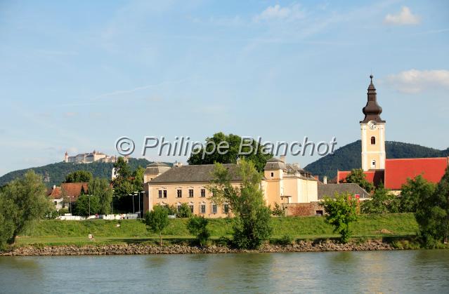 autriche krems 3.JPG - Abbaye de Göttweig photographiée depuis le Danube, Wachau, Basse-Autriche